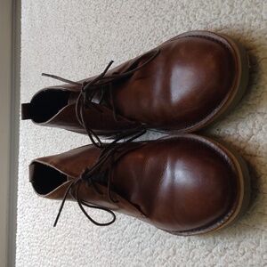 Aiden & Mason Vivaldi Brown Leather Chukka Boots 8M